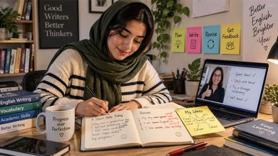 تقویت مهارت های نوشتاری زبان انگلیسی