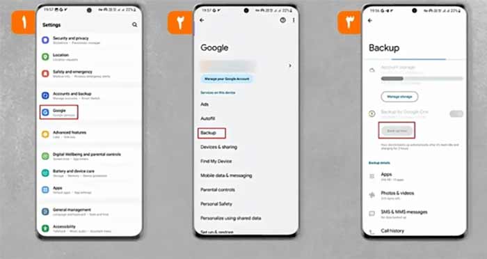 Google Backup