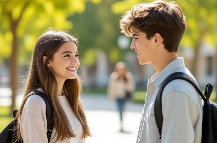 شروع صحبت با پسر