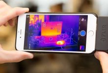 استفاده از اپلیکیشن‌های دوربین برای ضبط تصاویر مادون قرمز