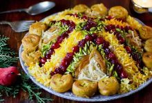 بهترین طرز تهیه غذای برنجی برای شام تولد