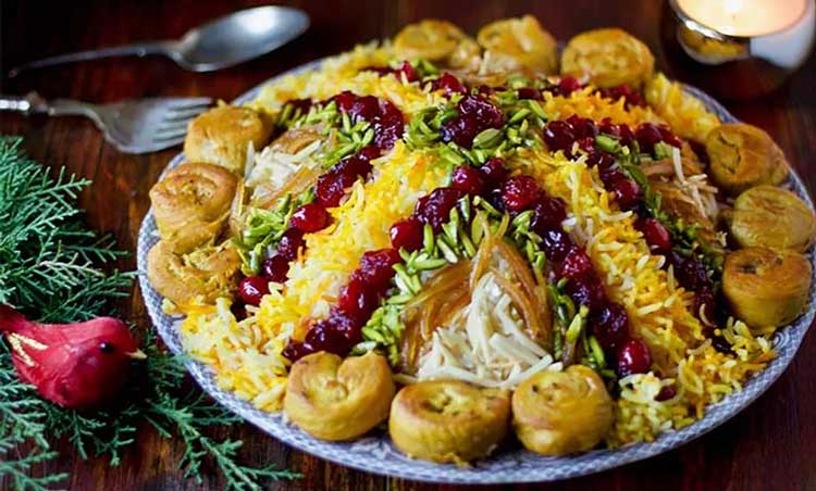 بهترین طرز تهیه غذای برنجی برای شام تولد