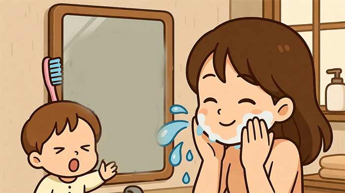 شستن ست و صورت