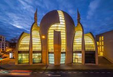 تصاویر بزرگترین مسجد در آلمان